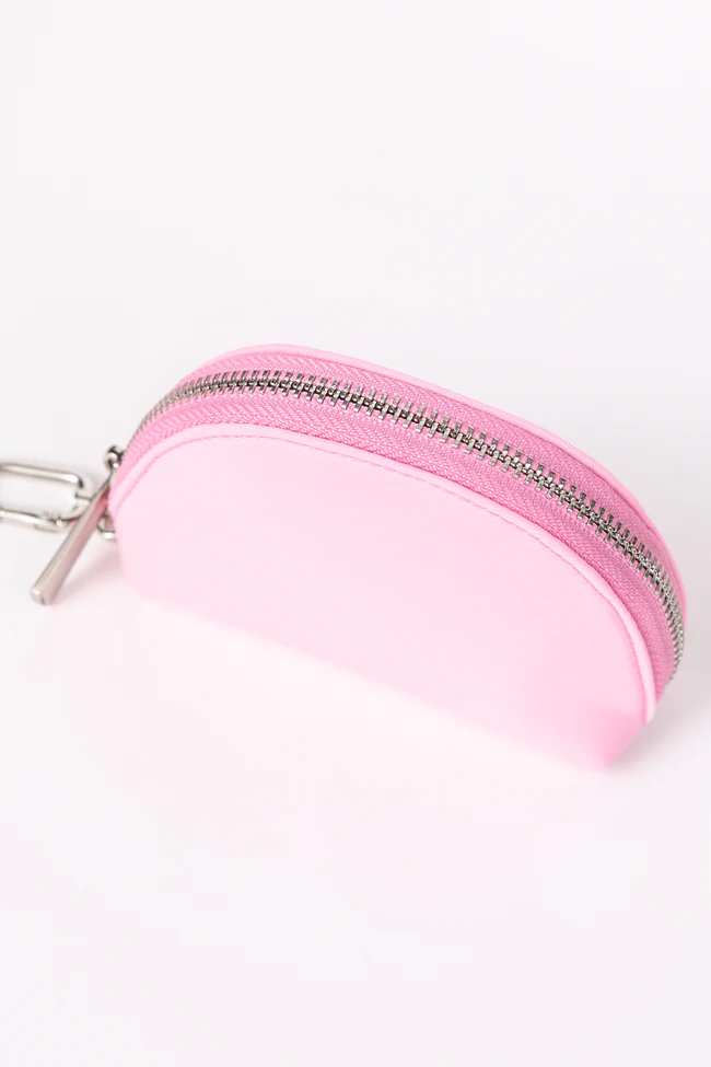 Active State Fuchsia Petal Pop Dual Pouch Wristlet SALE - Image 3