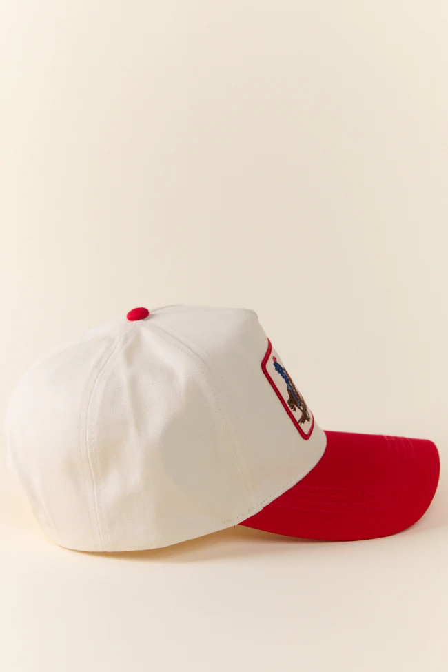 All American Cowgirl Red Trucker Hat FINAL SALE - Image 5
