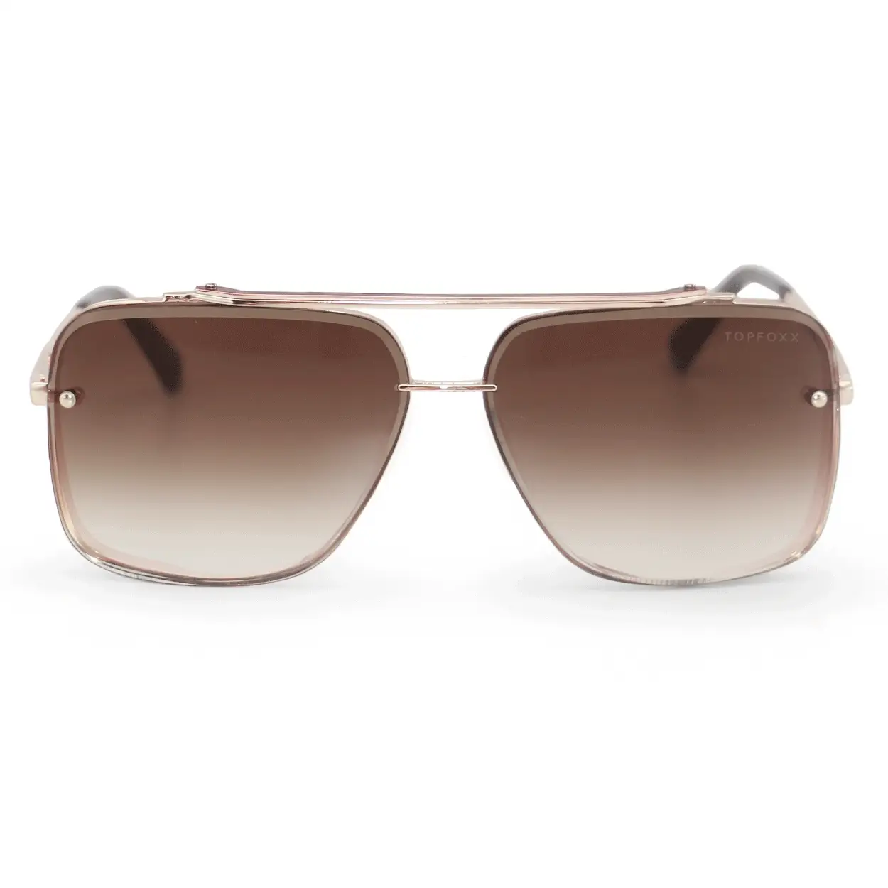 TopFoxx Bella Coffee - Tangle Free Sunglasses - Image 3