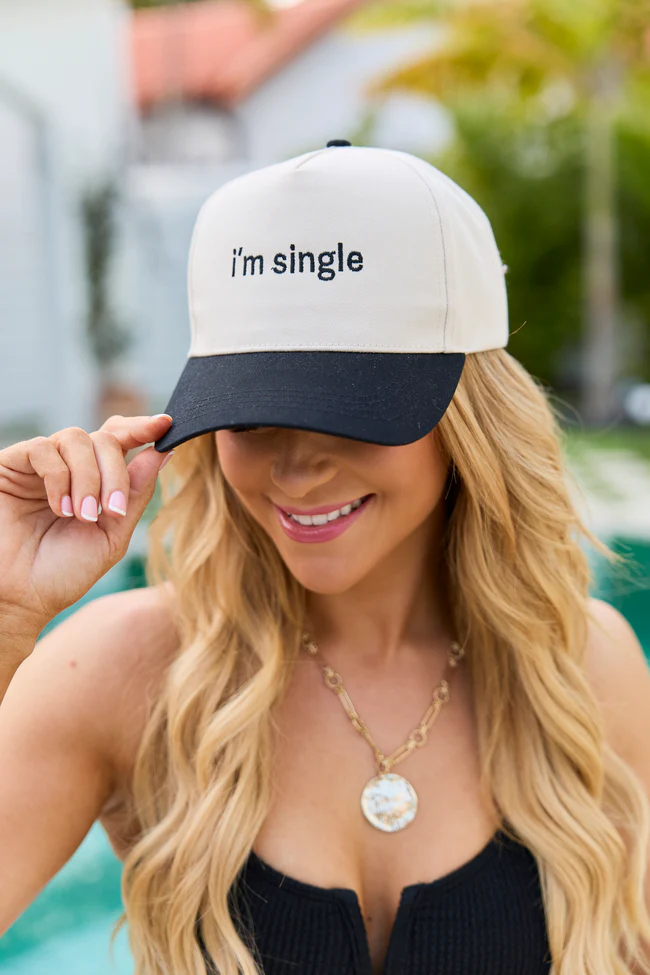 I'm Single Trucker Hat - Image 2