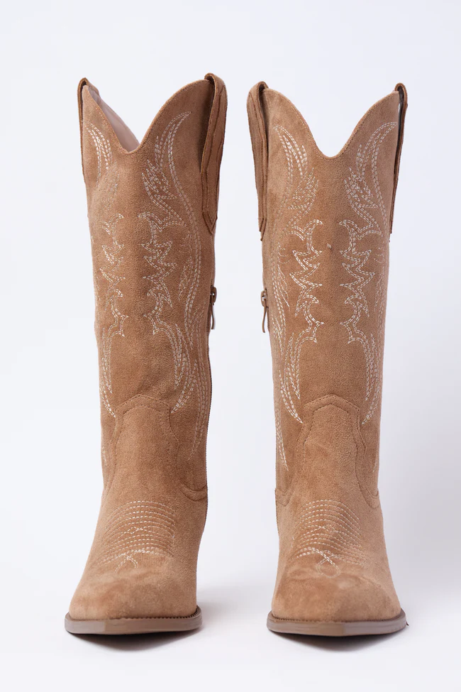 Jubilee Brown Cowboy Boots FINAL SALE - Image 2