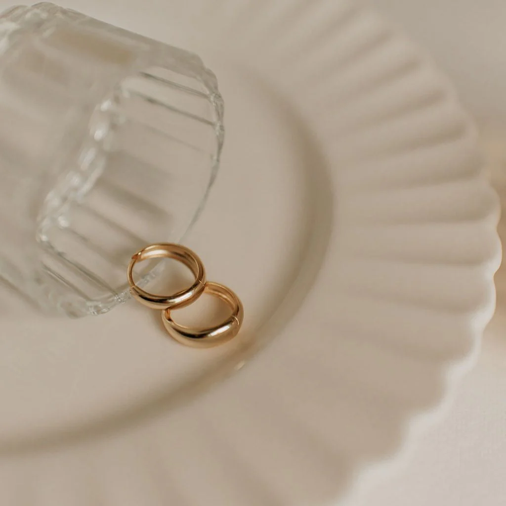 Lexi Chunky Hoop Earrings - Image 7