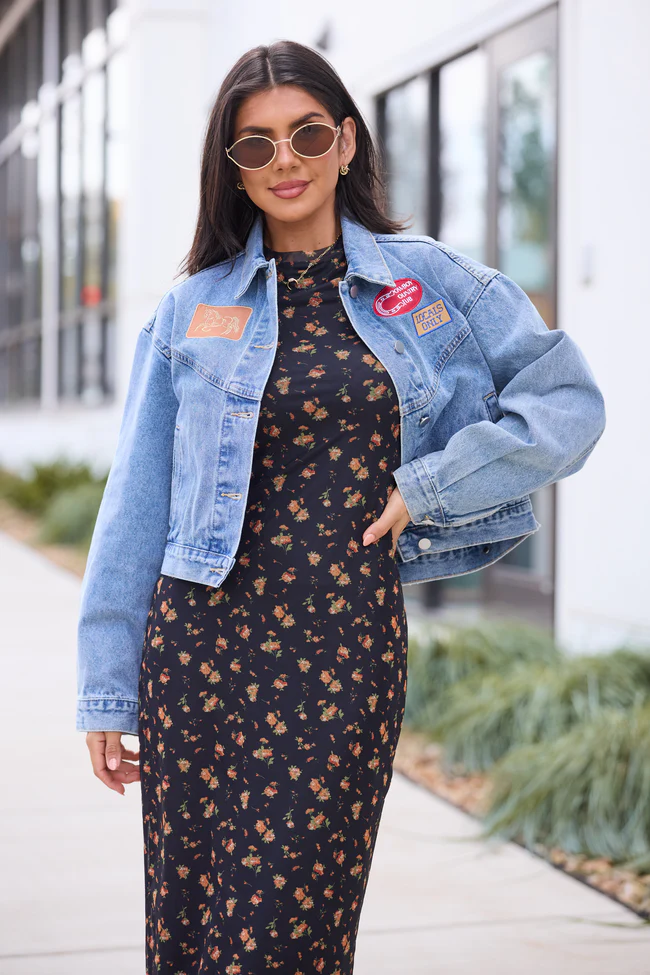 Lorelei Patches Denim Jacket FINAL SALE - Image 4