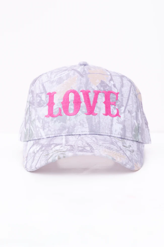 Love Camo Trucker Hat FINAL SALE - Image 2