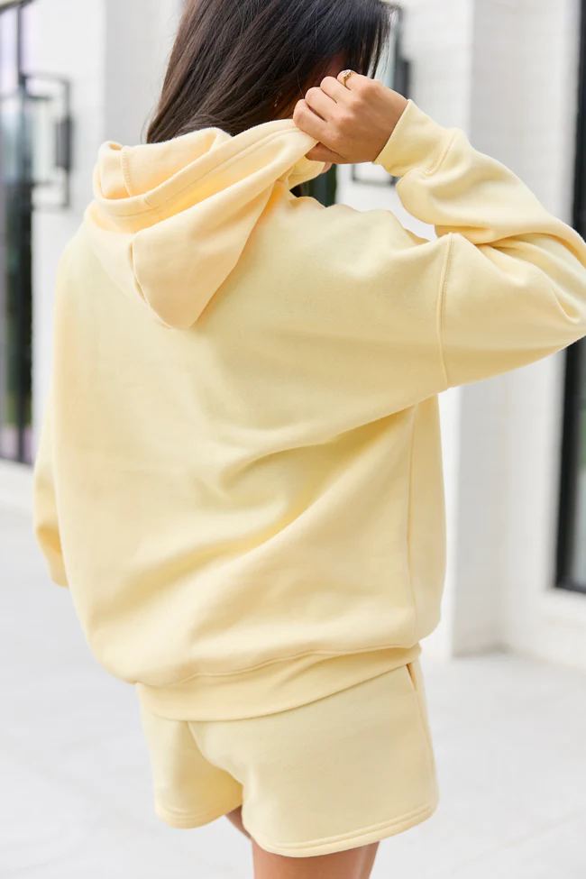 Mama Block Yellow Graphic Hoodie - Image 5