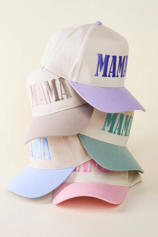 Mama Blue Trucker Hat - Image 4