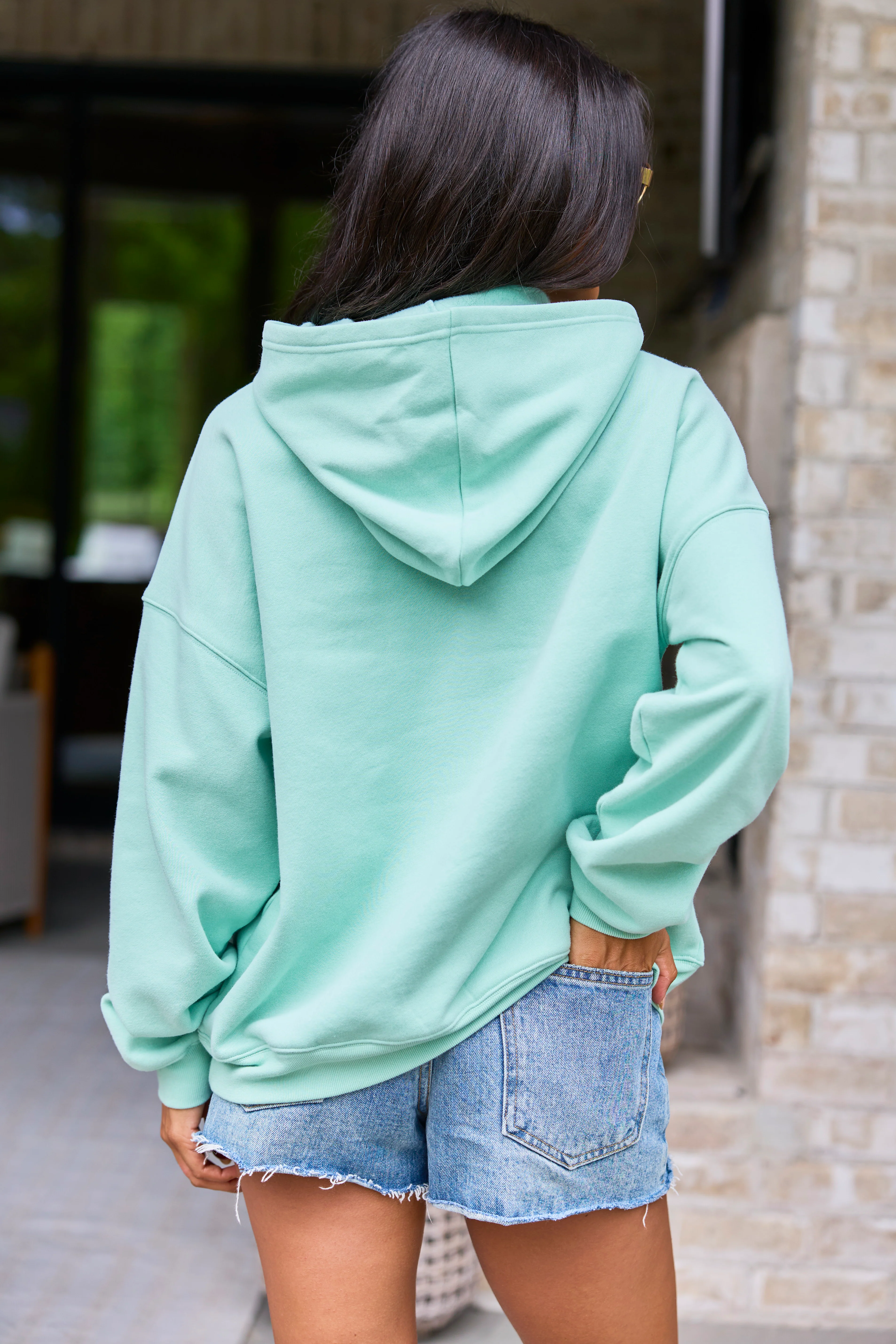 Everyday Ease Mint Hoodie - Image 4