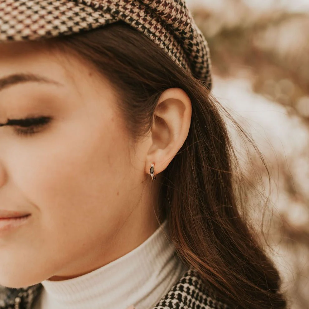 Natalie Hoop Earrings - Image 7