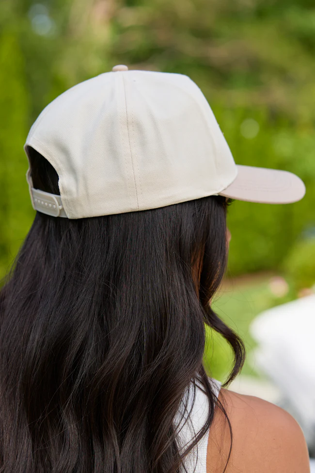 Cool Mom Beige Trucker Hat - Image 4