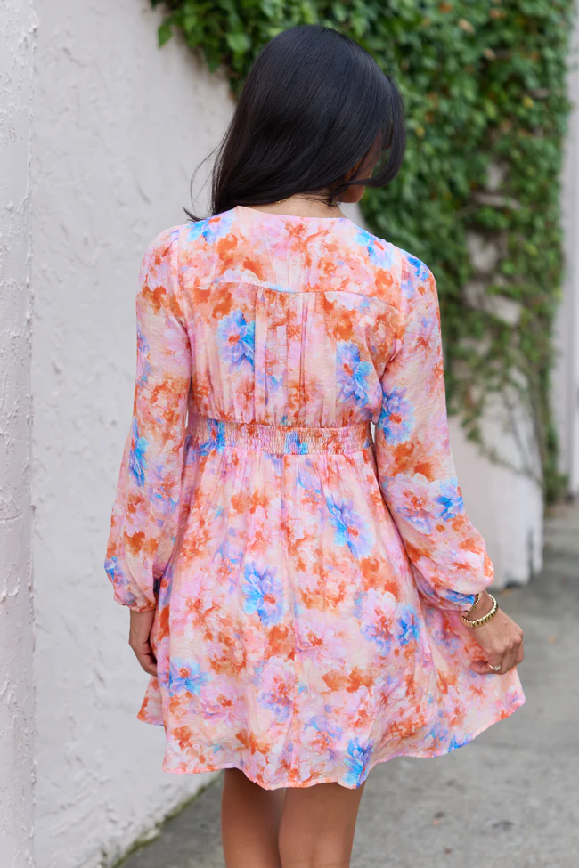 Wildflower Dream Floral Long Sleeve Dress - Image 5