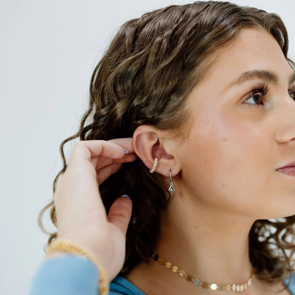Nova Hoop Earrings - Image 2