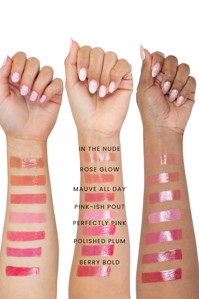 Pink Lily Beauty Blooming Gloss Tinted Lip Oil - Polished Plum FINAL SALE - Image 5