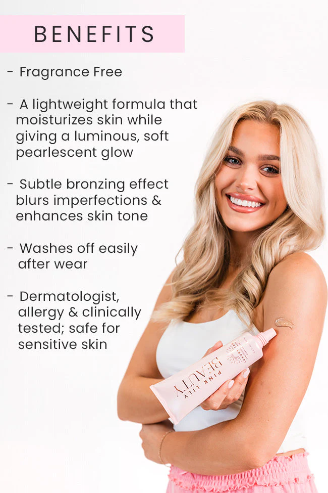 Pink Lily Luxury Tan Luminizing Body Lotion - Sunkissed Glow (Medium) FINAL SALE - Image 11