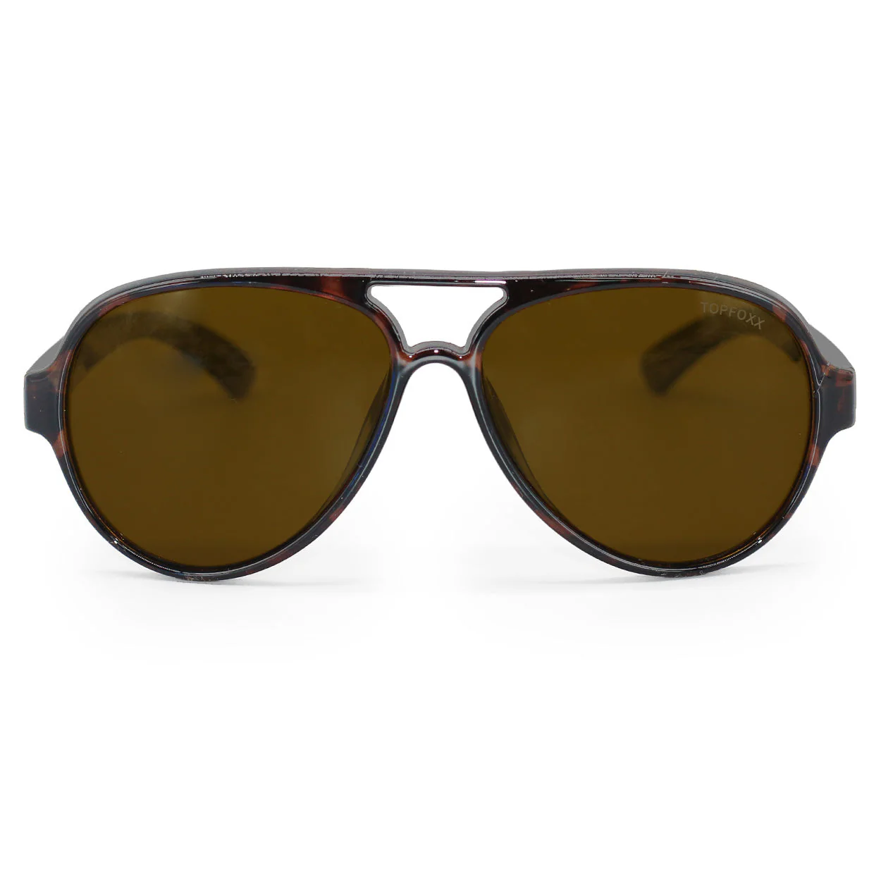 TopFoxx Poseidon Brown Tortoise – Tangle-Free Floating Aviators - Image 2