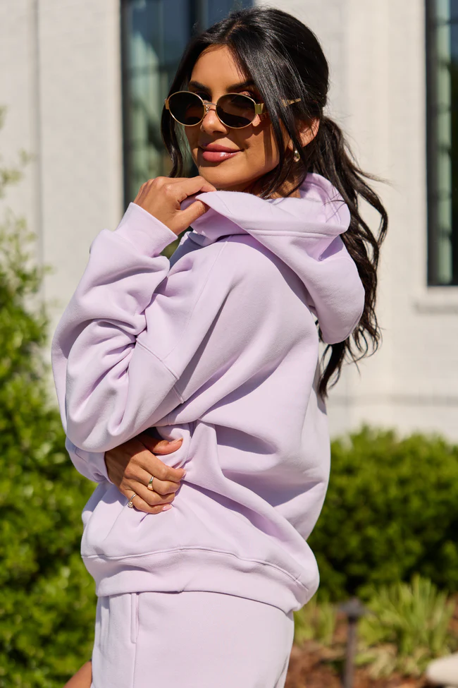 Everyday Ease Purple Hoodie - Image 4