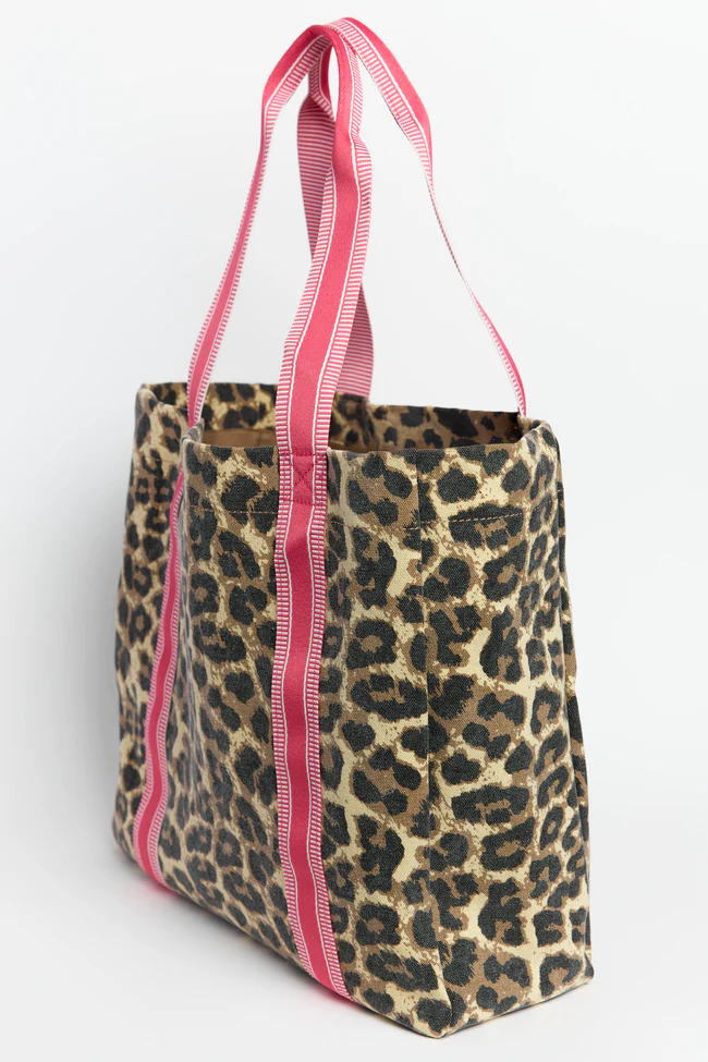 Tabitha Leopard Print Tote - Image 7