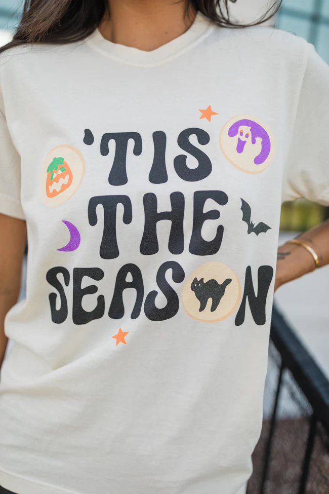 Tricks and Treats Ivory Graphic Tee - Image 2